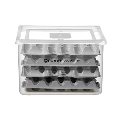 Kontejner na vejce HENDI OVOBOX 120, HENDI, GN 2/3, 18L, 355x325x(H)200mm, Obdélníkové | 870785